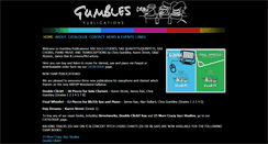 Desktop Screenshot of gumblespublications.co.uk